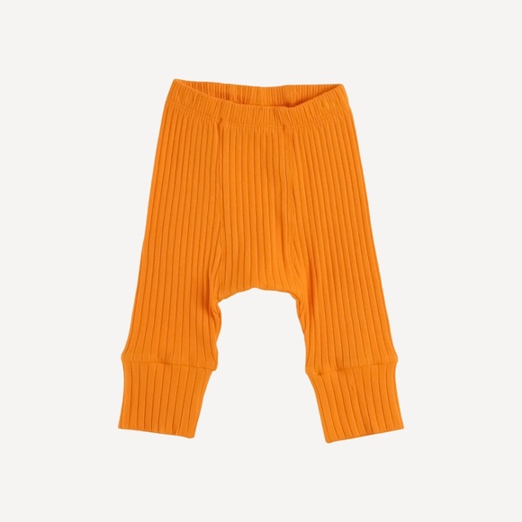 NWT Kate Quinn Marmalade Orange Ribbed Long Sleeve Bodysuit and Panda Pant - Picture 6 of 6